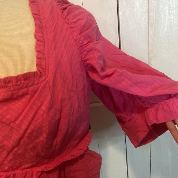 NWOT Free People Leave It To Me Pink Top - Picture 3 of 5